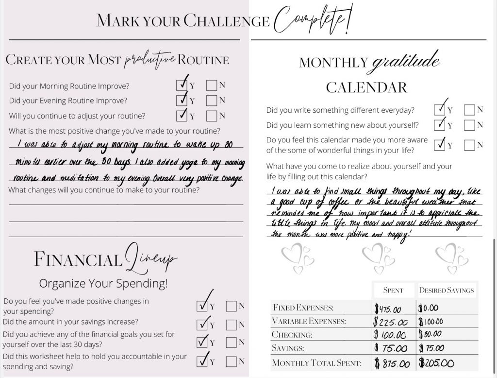 30 - Day Intentional Living Challenge - La.Rue | Intentional Living ...