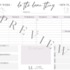 Daily & Weekly Planning Pages