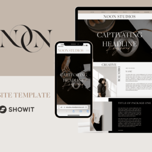 ShowIt Website Template